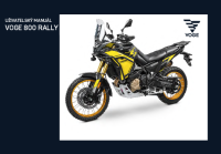VOGE 800 Rally - Uzivatelsky manual SK 2025